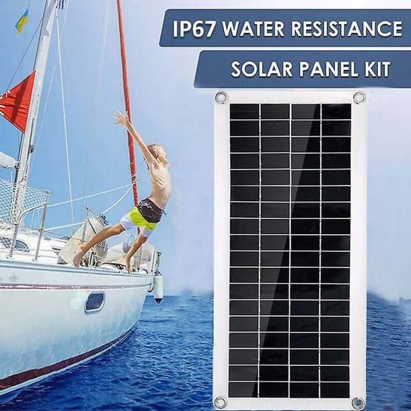 Solenergi Transformer, Monokrystallinsk Silicium Materiale Bærbart Solpanel Kit Konverterer Solstråling Til Elektrisk Energi For Flere