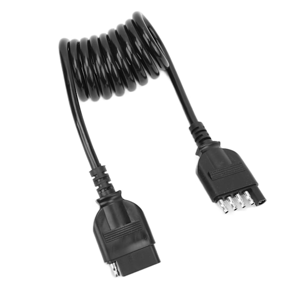 Väderbeständig kabel säkerställer robust skydd, Plug and Play-design för snabb installation, Kraftig 5-polig släpvagnskoppling erbjuder bred