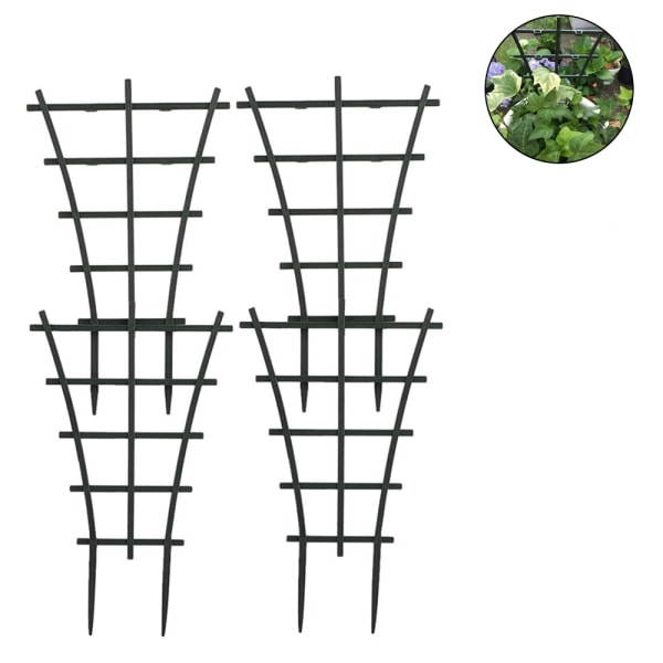 Potte espalier, espalier for innendørs planter, mini plante espalier