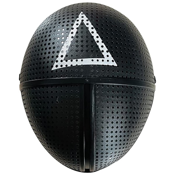 Squid Game Mask, Temafest Maskerad Mask, Triangel