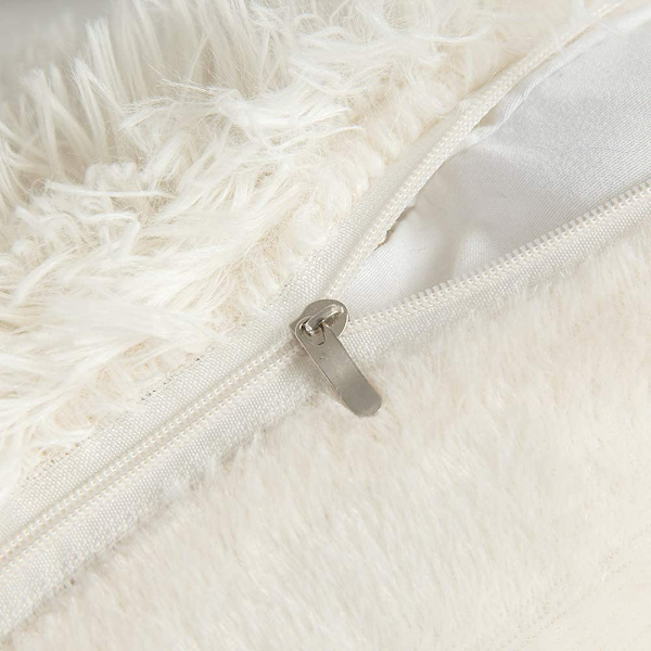 2 pack konstgjord päls kuddfodral fluffig och mjuk 43*43cm