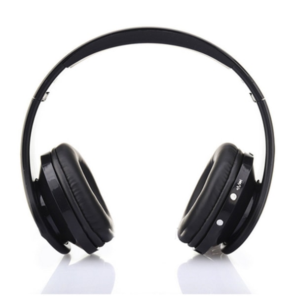 Bluetooth-kuulokkeet langattomat, korvan yli -kuulokkeet, musta