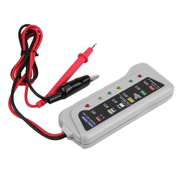 Avancerad LED Batteritestare, Analysator Med Universell Passform För Omfattande Diagnostik Av Ditt Fordons Batterikondition
