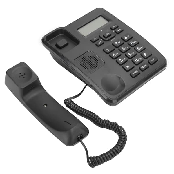 KXT6001CID Fastnettelefon Hjem Kablet Fastnet Forretningskontor Ledningstelefon ABS