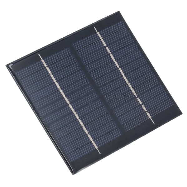 Mini Monokrystallinsk Silisium Solcellepanel, Polysilisium Solcelle Epoxy Lader For DIY Solcellesystemsett, Høyeffektivt Polykrystallinsk Solcellepanel