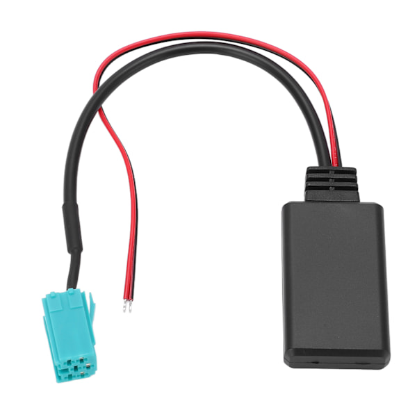 Högkvalitativ ABS Material Bil Ljud AUX-kabel, AUX IN Kabel Ljudadapter för Alpine DVA-9861 Ri iDA-X001 IVA-205R, Bluetooth 4.1 Version Kompakt