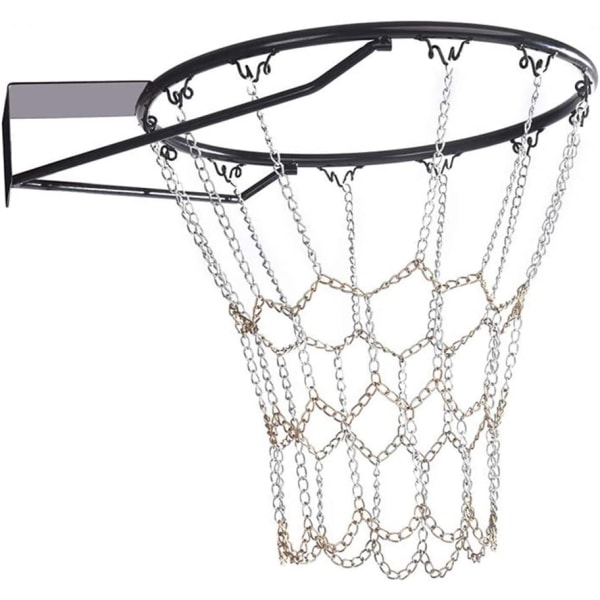 Metalkæde Basketball Net Erstatning Til Udendørs Indendørs