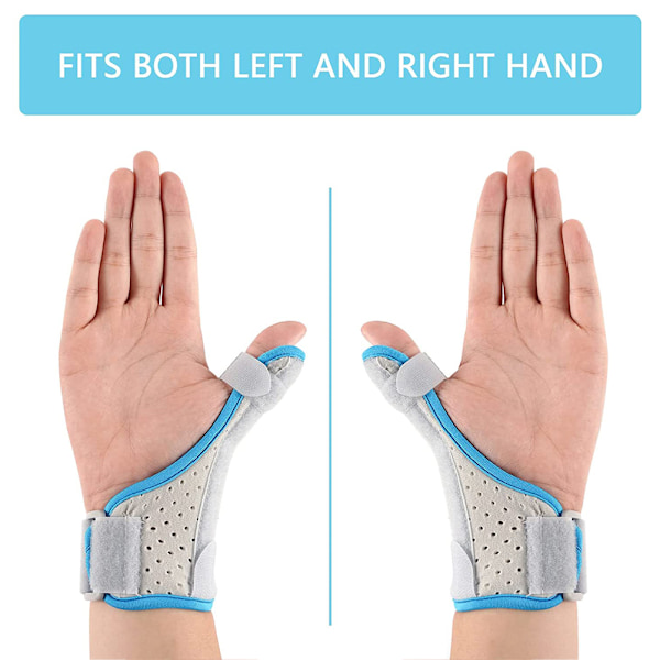 Ergonomisk tumskena för artrit, universell storlek, andningsbart stöd, elegant och kompakt för diskret användning