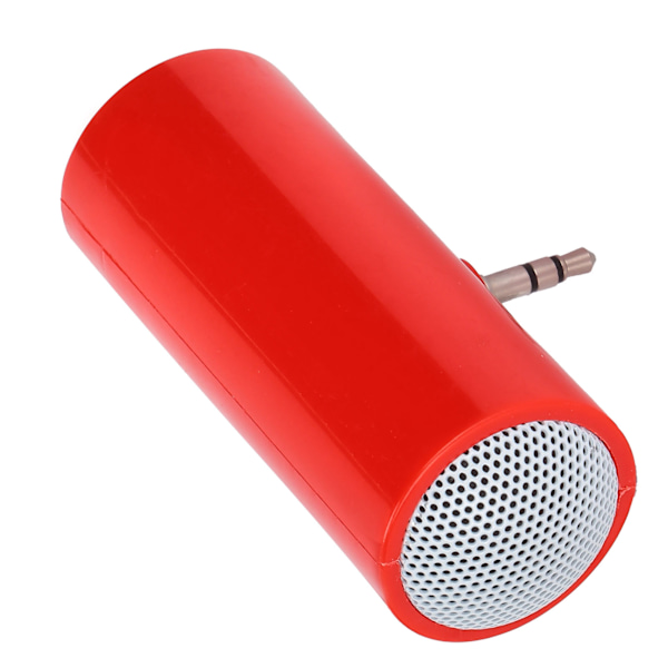 Kompakt Minihögtalare, Trendig Design Bärbar Plug-in Högtalare för Klar Ljudkvalitet och Universell Kompatibilitet, 3,5 mm Jack Stereoljudkontakt