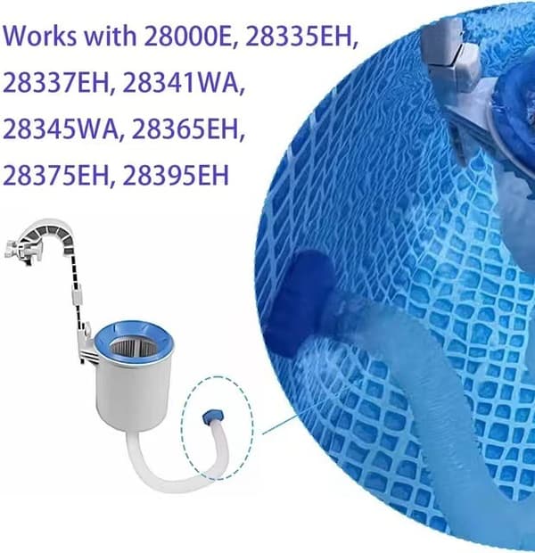 til Intex 25016 Udendørs Pool Erstatningssæt + Adapter B