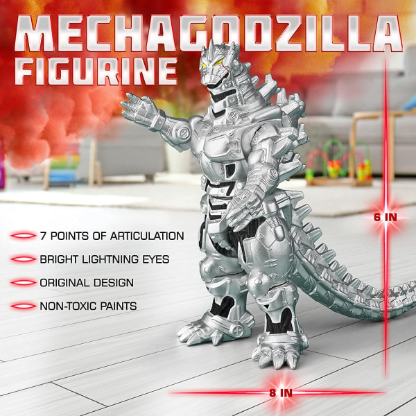 Godzilla film actionfigurer sett med 2 leker - Godzilla