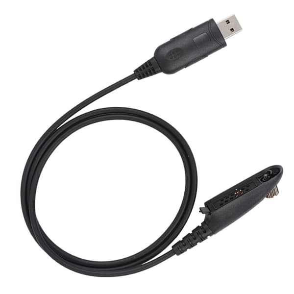 USB-programmeringskabel för komradios, programmeringsdatakabel med optimerad signalprestanda och robust konstruktion, kompatibel med HT750