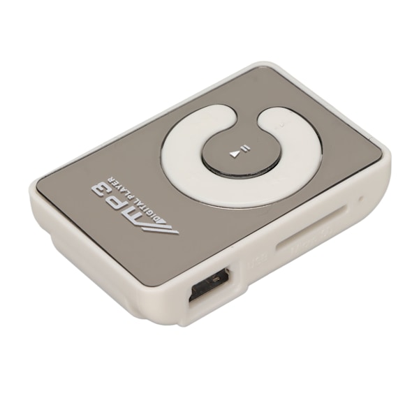 MP3-spelare med klämma, portabel digital musikspelare för sport och resor med minneskortplats