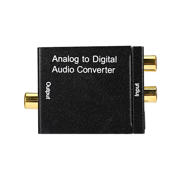Optisk Toslink & Koaxial Digital Ljudomvandlare, Stöder 2-kanals Okodad LPCM för Högklassigt Ljud, Plug & Play för Omedelbar Installation