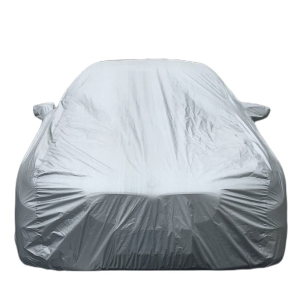 Polyester Taffeta Bilöverdrag, Vindtät Design För Att Skydda Din Sedan Från Väder och Vind, Universell Passform För Enkel Användning, Reptålig, Vinyl Med Bomull