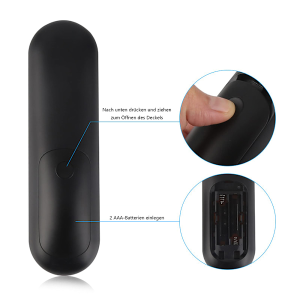 Infraröd Kontroll För Sky Q Tv Box, Universell Fjärrkontroll Med Praktisk Inlärningsfunktion Och Ultra Bred Vinkeldesign Säkerställer Flexibilitet