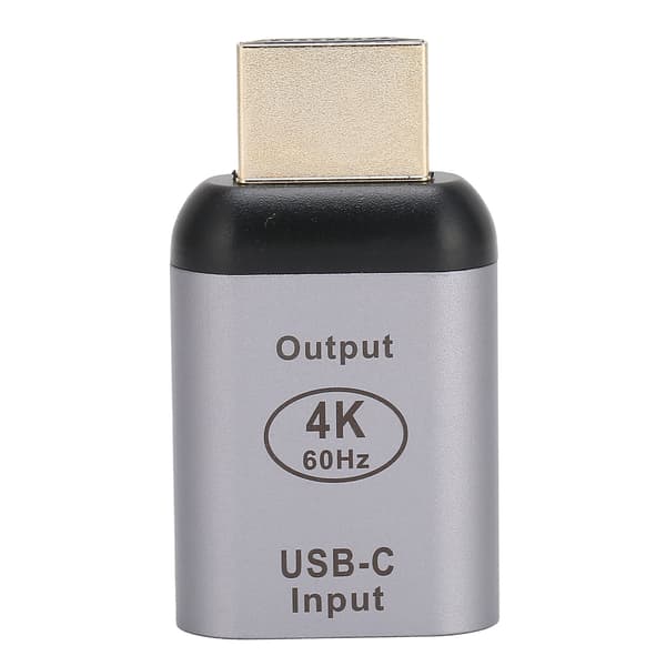 USB-C - Mini-DP-sovitin, Mini Displayport DP Sink 4K 60 Hz HD -resoluutio USB 3.1 - HD Multimedia Interface -sovitin liittämiseen mini-DP:hen