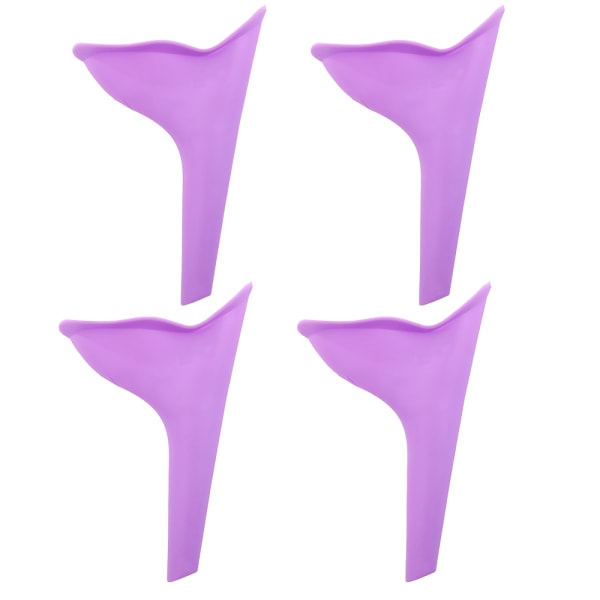 4 kpl naisten virtsaamislaitteen pisuaari, violetti