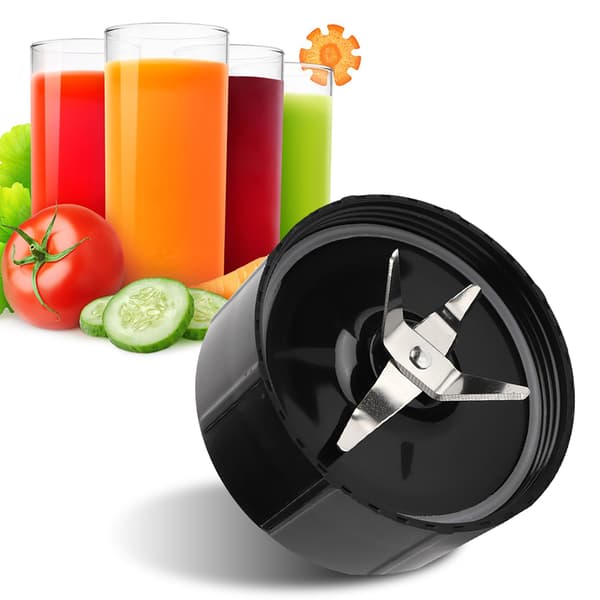 Blender Erstatningstilbehør for Magic Bullet 250W-serien, Isbarberer Erstatningsblad Rustfritt Stål Blader for Effektiv Kald Drikke Tilberedning