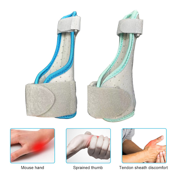 Ergonomisk tumskena för artrit, universell storlek, andningsbart stöd, elegant och kompakt för diskret användning