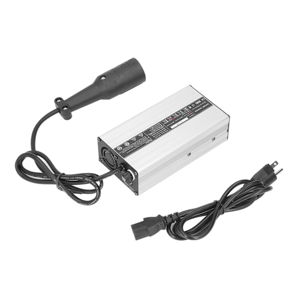 Golfbilsbatteriladdare, 48 Volt Automatisk Laddare med Högtemperaturskydd, Portabel Design för Laddning Över Natten, Blybatteri