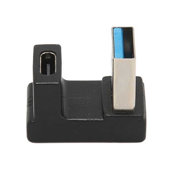 U-formad Vinklad USB-adapter för Laptop, Bakåtkompatibel Utrymmesbesparande Plug and Play 10Gbps Dataöverföring USB 3.1 Teknologi Dataadapter