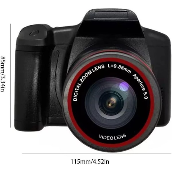 16X Digital Zoom-kamera, Enkel användning, Autofokus, Perfekt för stunder på språng