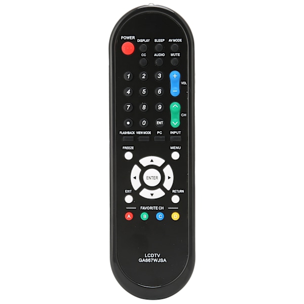 Ersättningsfjärrkontroll för Smart TV, Högkvalitativ Ersättning för Sharp TV Förprogrammerad Ingen Installation Krävs