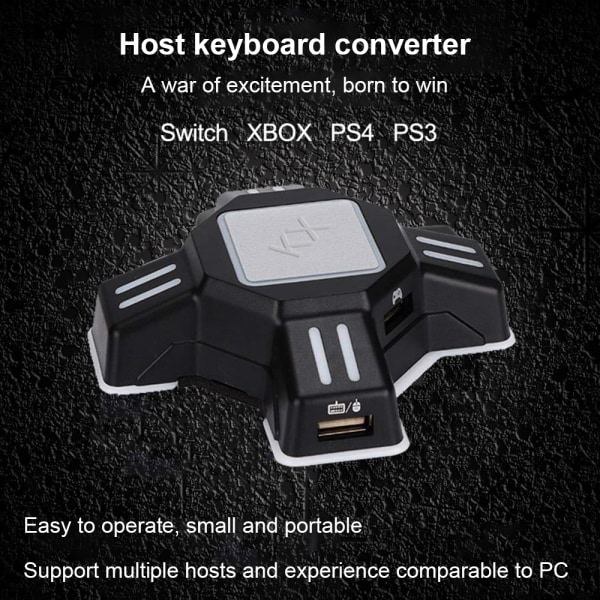 Gamepad til tastatur og mus konverter til switch/PS4/PS3/PC