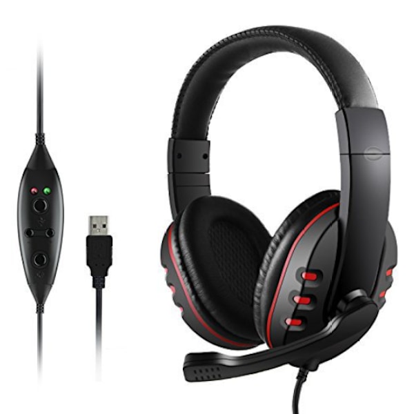 Högprecisions Gaming Headset med Element, Brusisolerande Mikrofon För Oöverträffad Klarhet, Integrerad Rundstrålande Mikrofon Och Stationär Brusreducering
