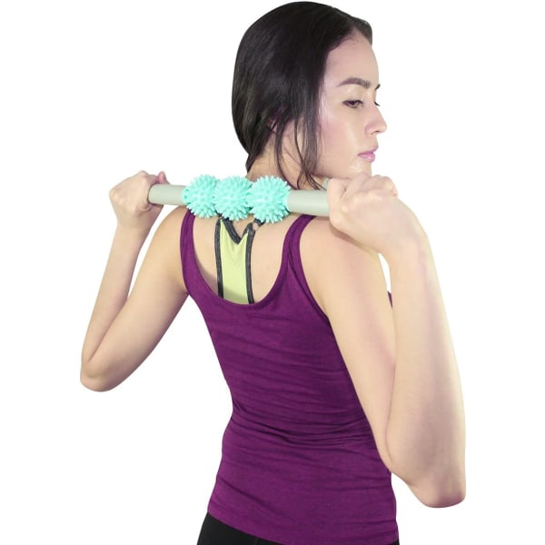 Fascia Muscle Rolle -Cellulite Massager-Fascia Roller, Mintgrön