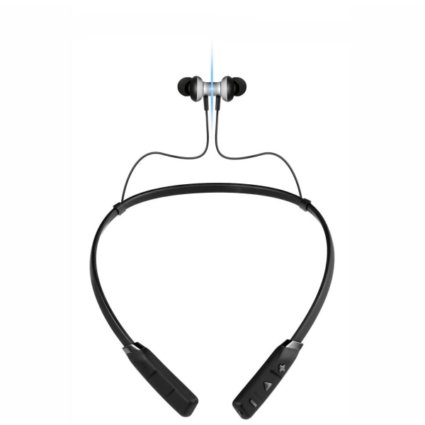 Bluetooth in-ear hörlurar - magnetiska och trådlösa halsband
