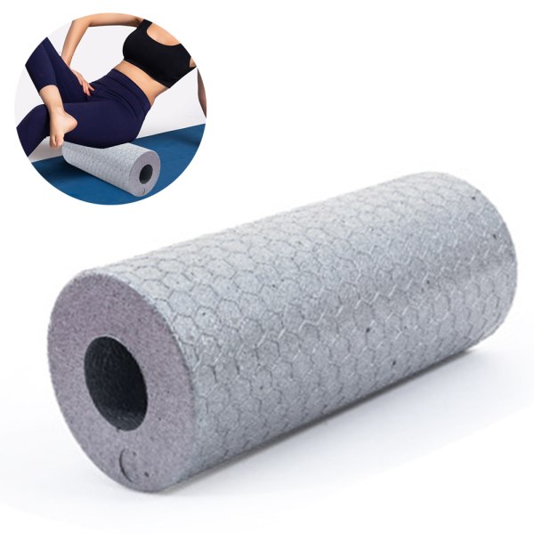 Standard fascia roll, massage rulle til fascia træning, Grå