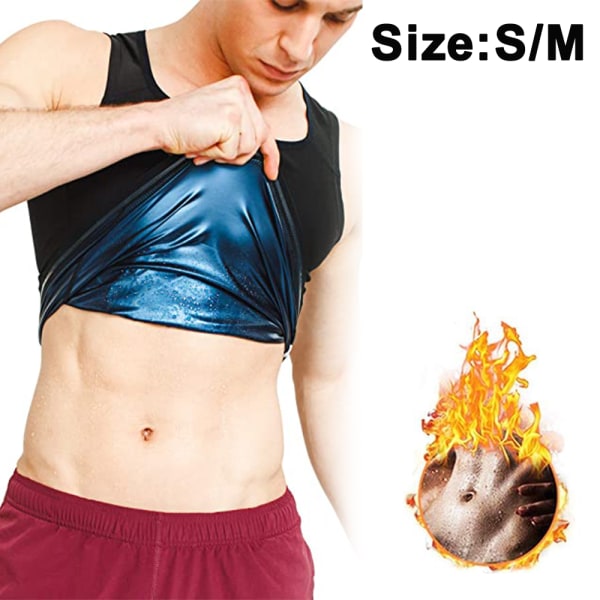 Mænd Workout Tank Top Slankende Vest Sports Svedende Vest,S/M