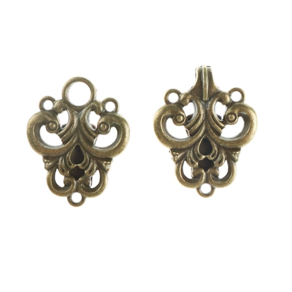Vintage Smycken Brosch Sjalspänne, 4 st Damtröja Swirl Clip Kappa Clips, Antik Kappa Brosch Keltisk Tröja