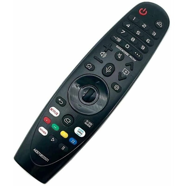 Fjärrkontroll med känsliga knappar för LG Smart TV, långdistansöverföring, ingen röstfunktion, enkel att använda, högkvalitativt ABS-material för