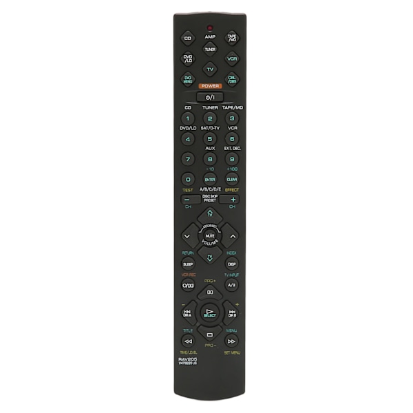Ersättningsfjärrkontroll för Yamaha Audio Video Receiver, Högkvalitativ Universell Kompatibilitet ABS Plast Ersättningsfjärrkontroll, Pre