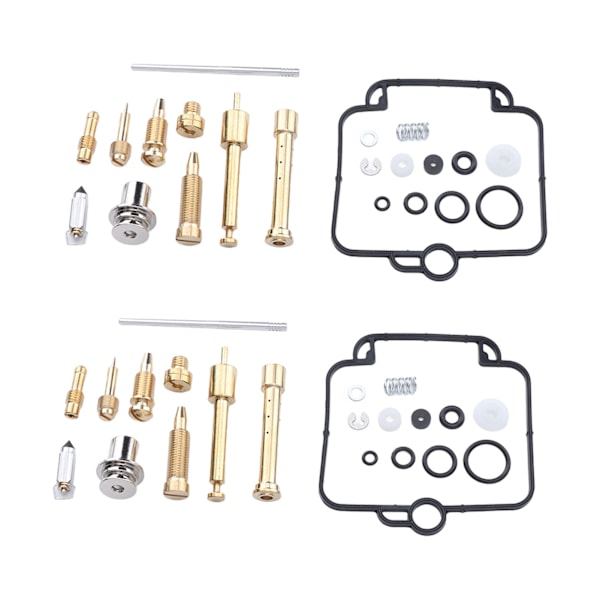 2 Set Förgasare Renoveringskit, Inkluderar Alla Nödvändiga Delar och Packningar för Hög Kompatibilitet, Perfekt för Snabbt och Enkelt Underhåll På Din