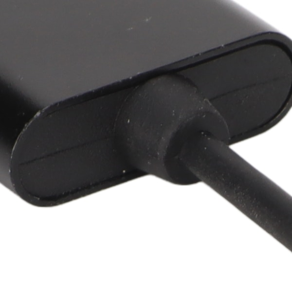 Bärbar USB Typ C till 3,5 mm Ljud Hörlurs Aux Splitter, Designad för Avslappnad och Effektiv Lyssning, Inbyggt DAC-chip Säkerställer Hög Kvalitet