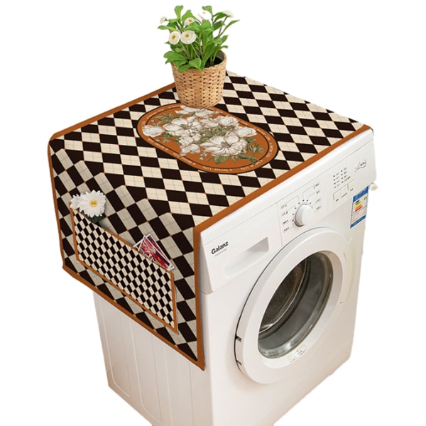 Nordic Style vaskemaskin og tørketrommel Topptrekk, støvtett vaskemaskin og
