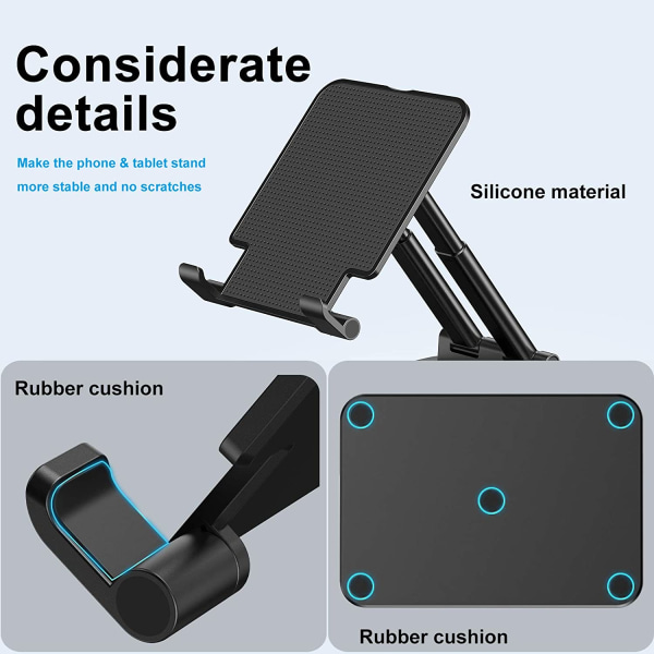 Tablet-holder, justerbar tablet-holder, universel justerbar