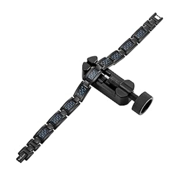 Premium Kolfiber Armband för Män, Titan, Justerbar Storlek, Innehåller 3000 Gauss Magneter, Elegant Gåva Till Honom, 8.5 Tum Långt och .47 Tum Brett