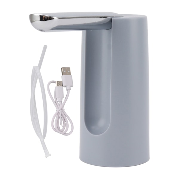 Vattenflaskdispenser 800mAh USB-laddning Justerbar hastighet Autoavkännande vattenflaskpump för universell hinkflaskvatten Ljusblå