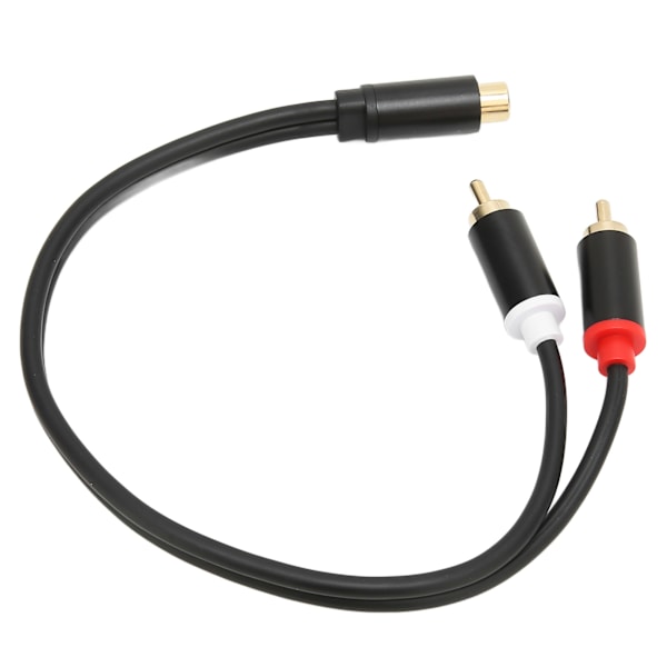 Mycket Flexibel PVC-mantel: Säkerställer Hållbarhet och Enkel Användning, RCA Hane till Hona Adapter Erbjuder Smidig Anslutning, Lämplig för ett Brett Användningsområde