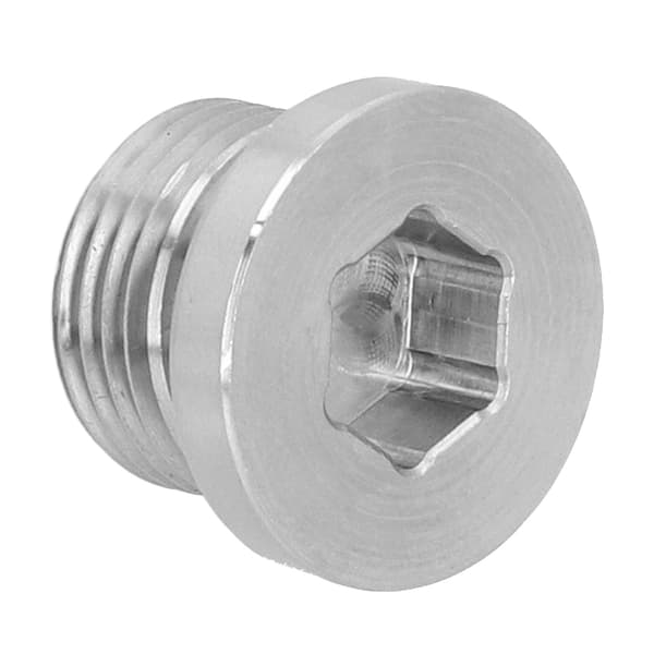Oxygen Sensor Prop, M18 x 1.5 Universal Størrelse, Genanvendelig Rustfrit Stål O2 Sensor Bung til Udstødningssystem Forsegling, Oxidation Behandlet Gevindrør