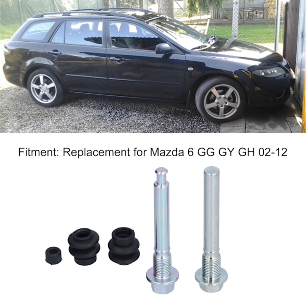 Sett med bakbremsekaliper-glidepinner BCF1402A Erstatning for Mazda 6 GG GY GH 02‑12