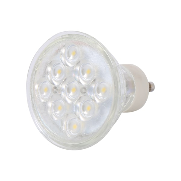 GU10 3W 220-240V SMD2835 LED Spotlys Pære med 9 Perler (1 stk. Kold Hvid)