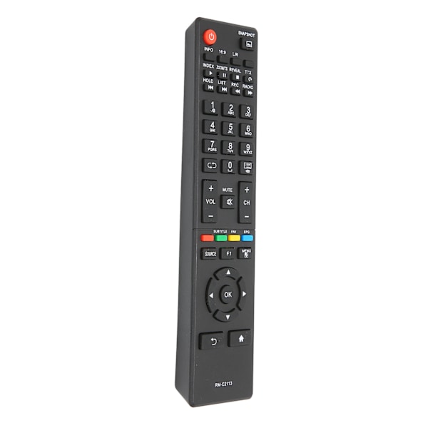 Ersättningsfjärrkontroll, Infraröd fjärrkontroll för JVC RM-C2113 LT-49N552A LT-55N552A TV-apparater, Ingen programmering krävs, Känsliga knappar, Hållbar, Ersättning