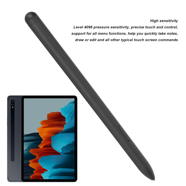 Trycknivåer 4096 Bluetooth Stylus Penna, Luftgester för Galaxy Tab S8, S8 Plus, S8 Ultra, Tab S7, S7 Plus, Skärm av Memo, Snabba Anteckningar, Skärm