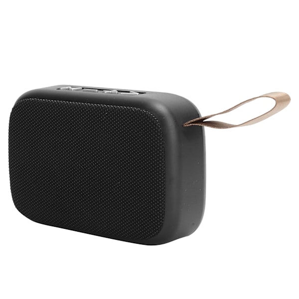 Kompakt Bluetooth 4.2-högtalare, HiFi-ljudkvalitet, bärbar ljudenhet med FM-funktion, klart ljud och stabil anslutning för varje äventyr